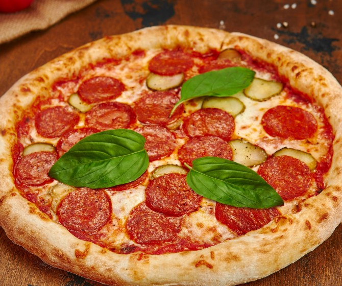 Пицца Пепперони по-деревенски  30 см