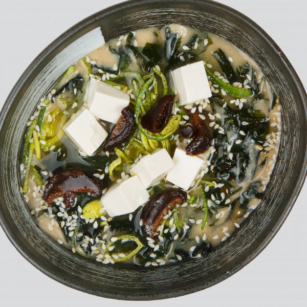 Мисо суп шитаке и тофу - 1